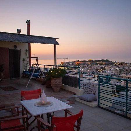 Rooftop With Sea View In Central Rethymno Luaran gambar