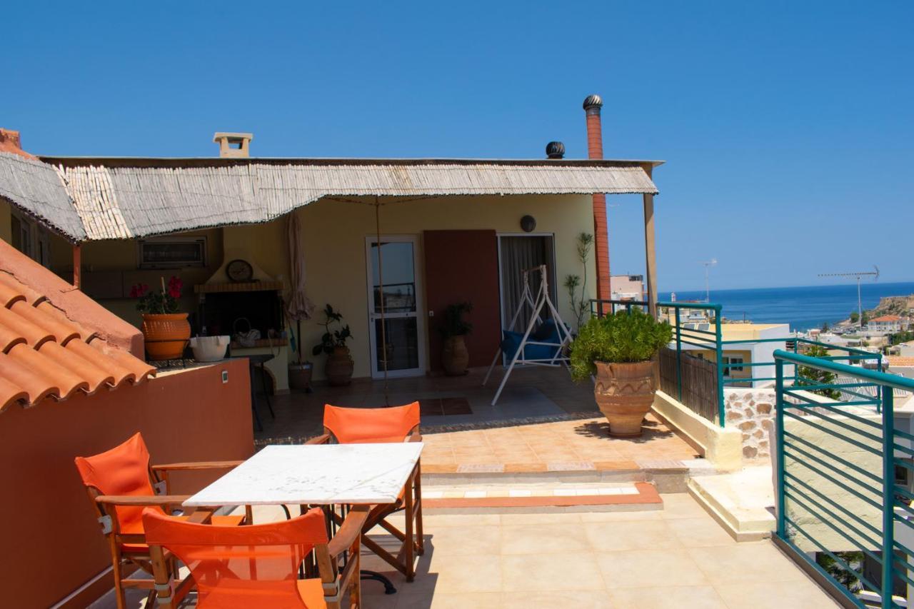 Rooftop With Sea View In Central Rethymno Luaran gambar