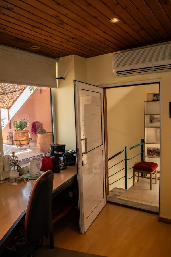 Rooftop With Sea View In Central Rethymno Luaran gambar